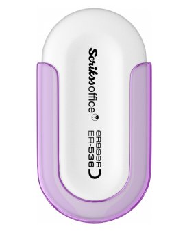 Scrikss Eraser ER536 White - Purple gumovací pryž