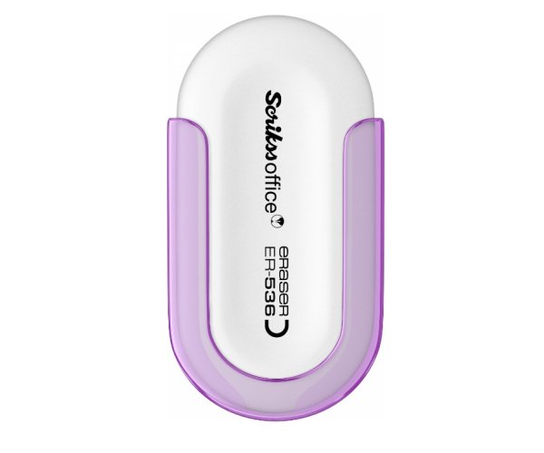 Scrikss Eraser ER536 White - Purple gumovací pryž