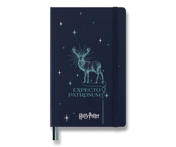 Moleskine Harry Potter Expecto Patronum linkovaný zápisník