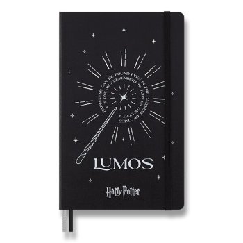 Moleskine Harry Potter Lumos linkovaný zápisník