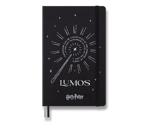 Moleskine Harry Potter Lumos linkovaný zápisník