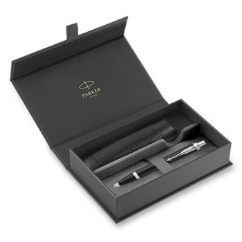 Parker I.M. Essential Matte Black CT, dárková sada